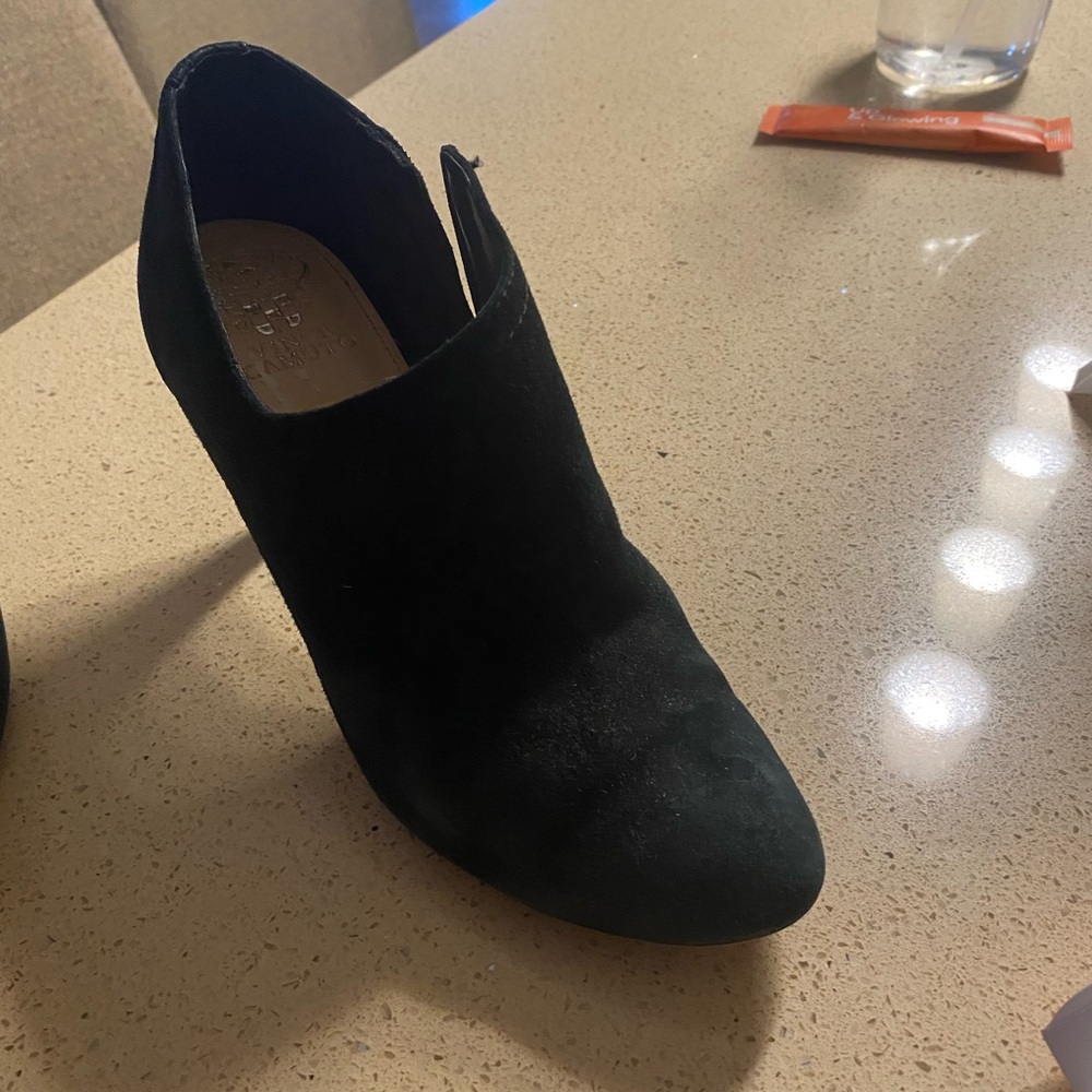 Vince Camuto Black Ankle Booties